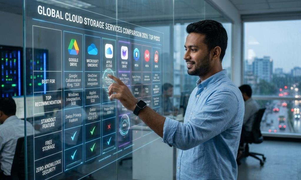best cloud storage services comparison