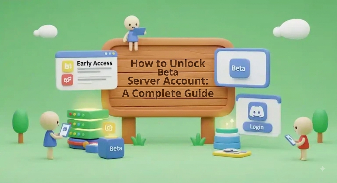 Unlock Beta Server Account